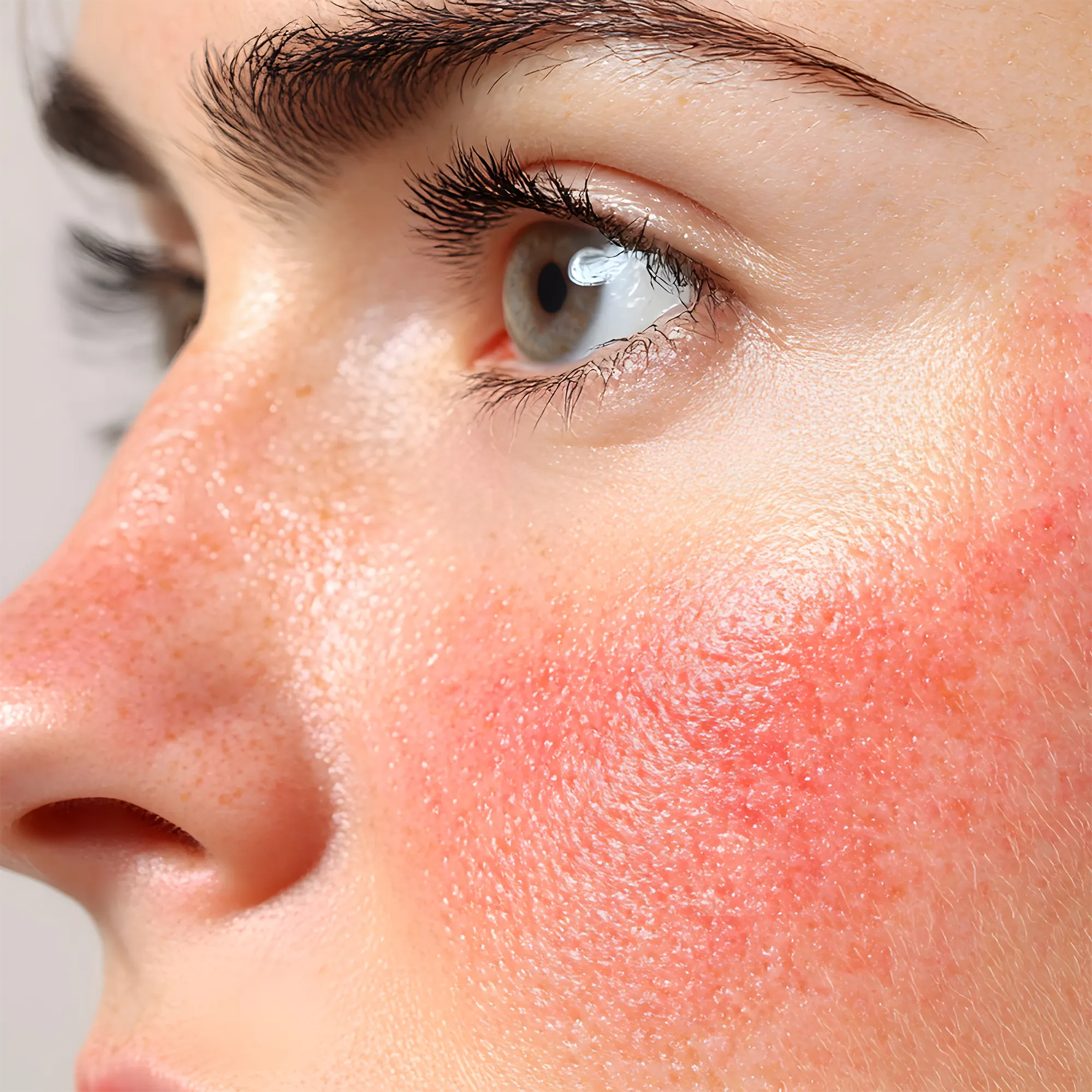 Frau mir Rosacea
