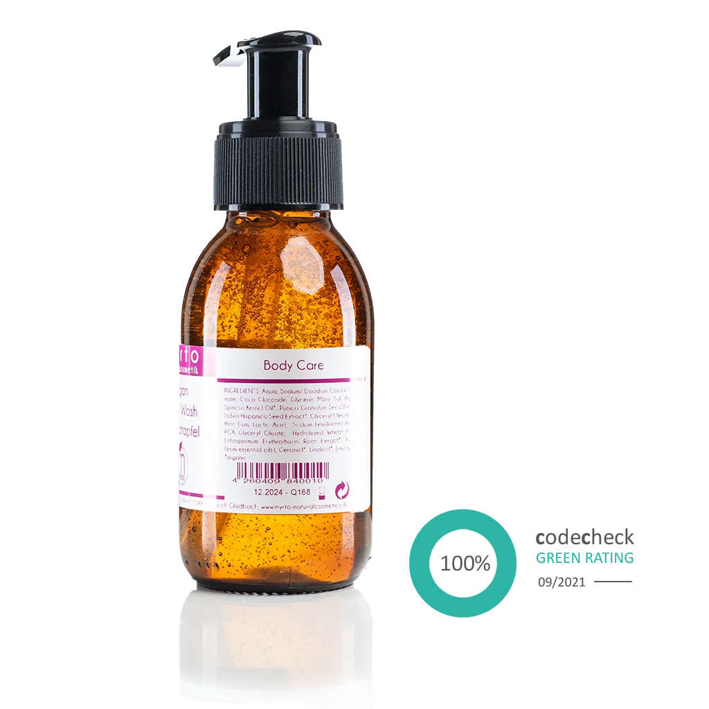 Argan Body Wash Granatapfel - Myrto Naturkosmetik #option1_100ml