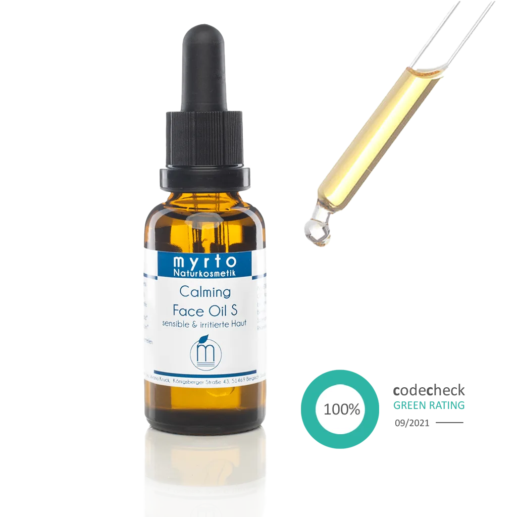 Calming Face Oil S - beruhigendes Gesichtsöl - Myrto Naturkosmetik