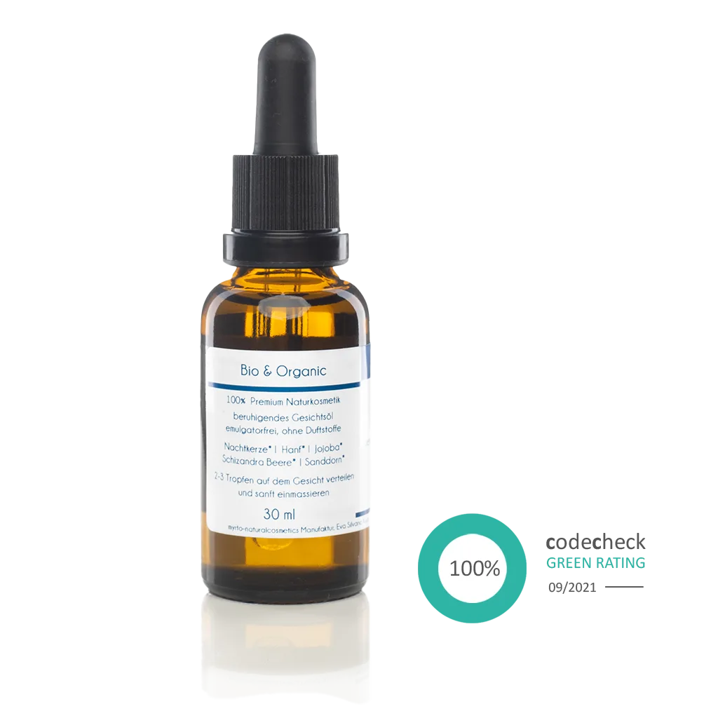 Calming Face Oil S - beruhigendes Gesichtsöl - Myrto Naturkosmetik