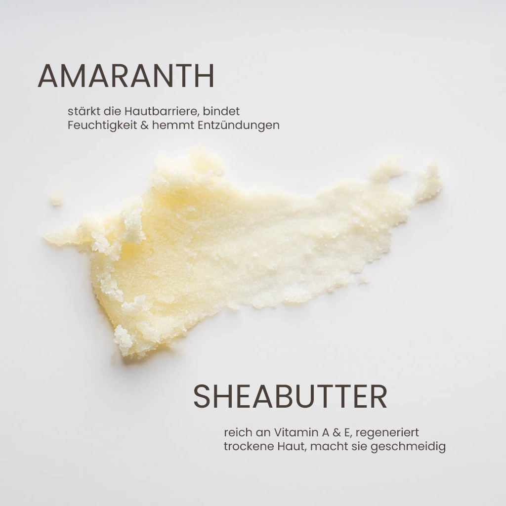 Amaranth Face Balm stärkt die Hautbarriere mit Vitamin A & E | myrto Naturkosmetik