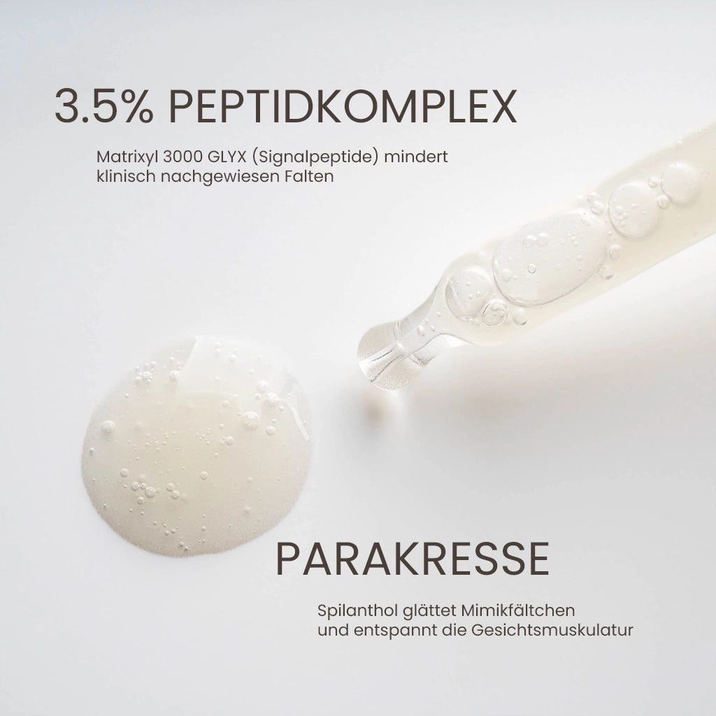 Peptide Collagen Serum für glatte Haut gegen Fältchen | Myrto