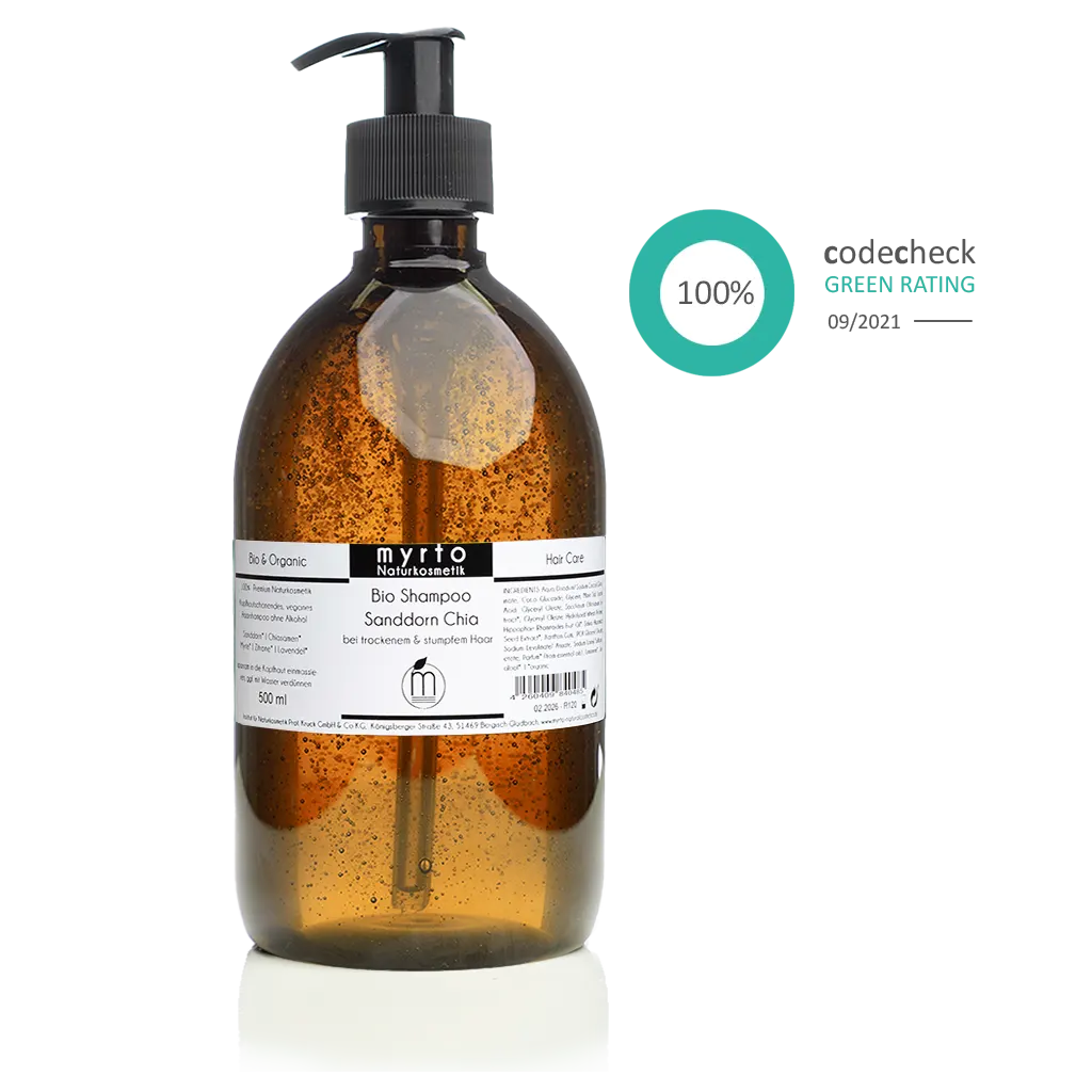 Bio Shampoo Sanddorn Chia - Myrto Naturkosmetik #option1_500ml