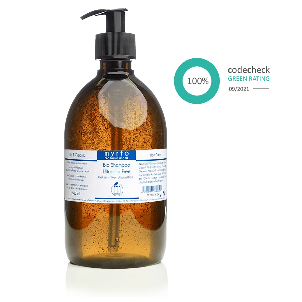 Bio Shampoo Ultramild Free - Myrto Naturkosmetik #option1_500ml