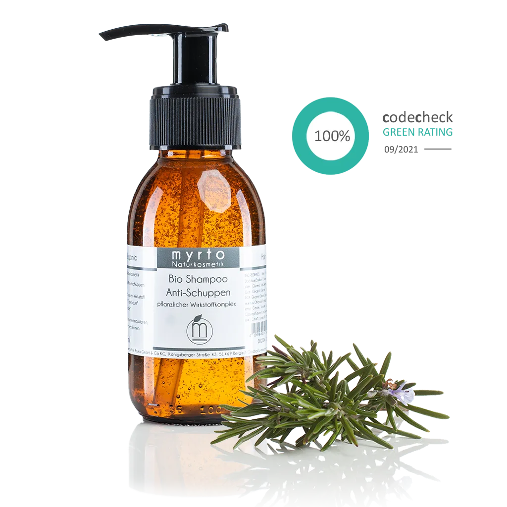 Bio Wirkstoff Shampoo Anti-Schuppen - Myrto Naturkosmetik #option1_100ml