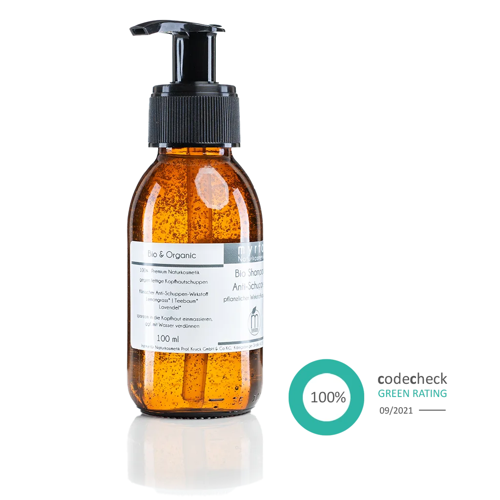 Bio Wirkstoff Shampoo Anti-Schuppen - Myrto Naturkosmetik #option1_100ml
