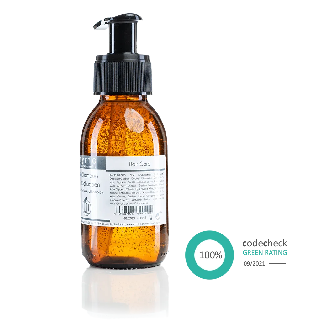 Bio Wirkstoff Shampoo Anti-Schuppen - Myrto Naturkosmetik #option1_100ml