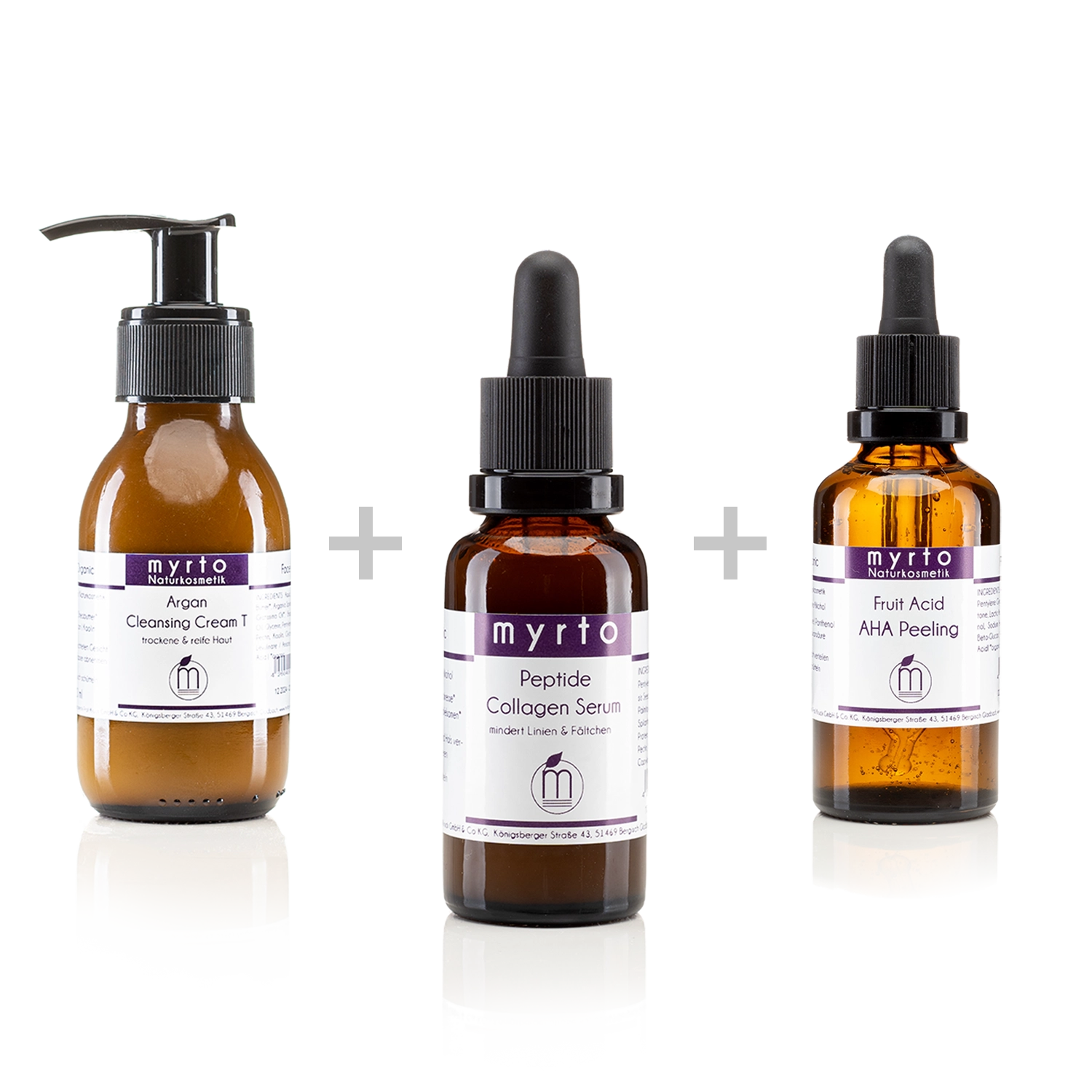 Myrto Set gegen Linien und Fältchen