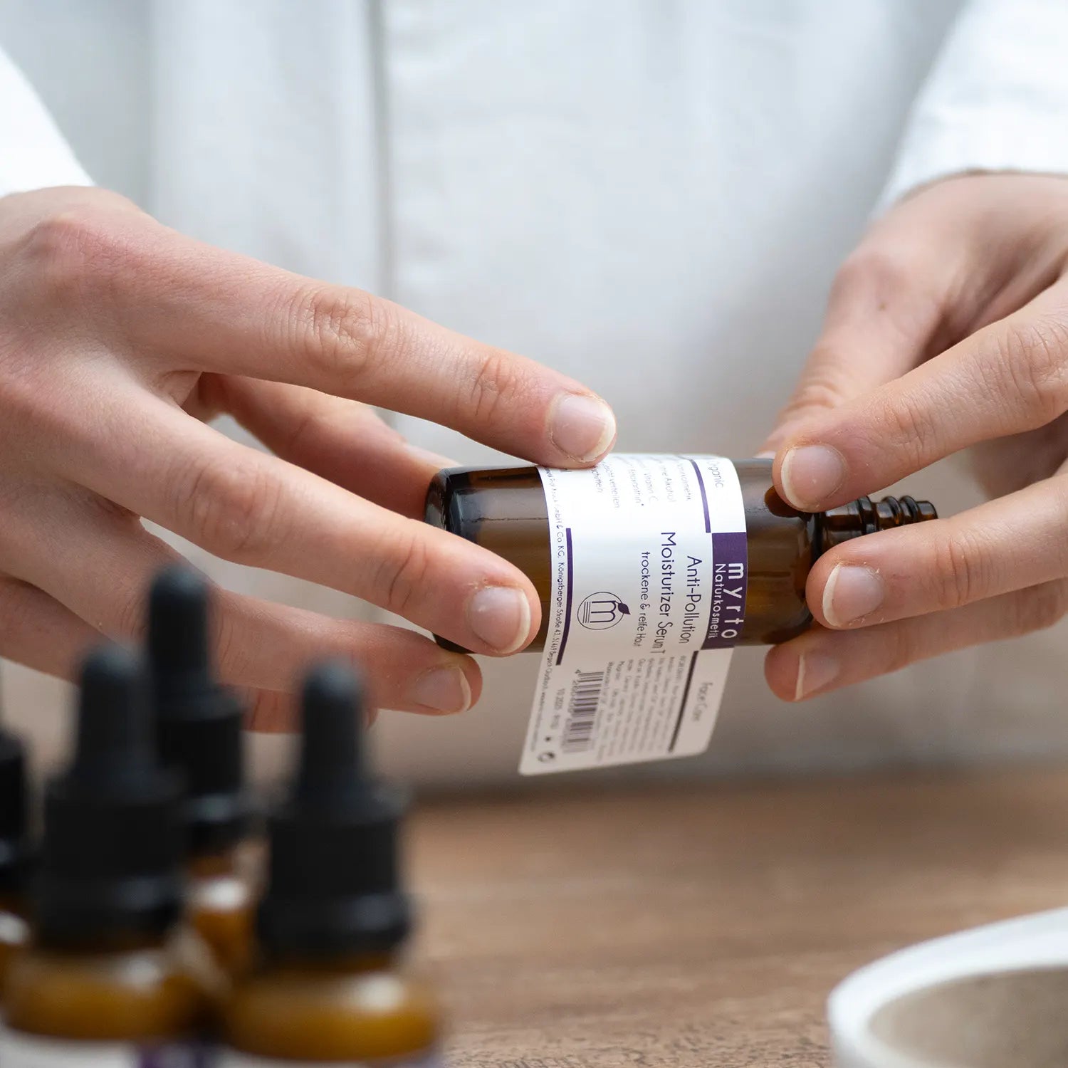 Manufakturarbeit | myrto Naturkosmetik