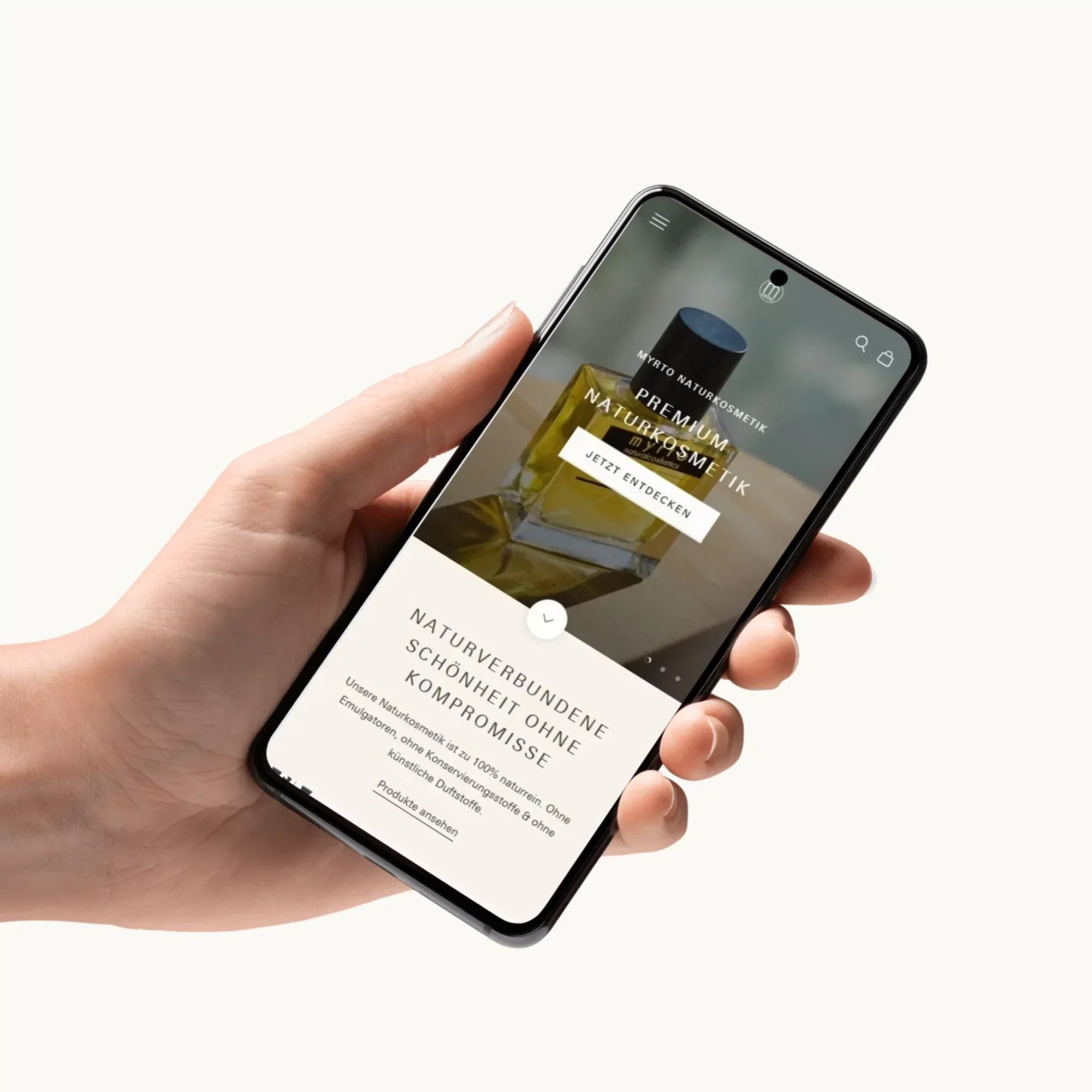 Willkommen im neuen Online Shop bei myrto Naturkosmetik