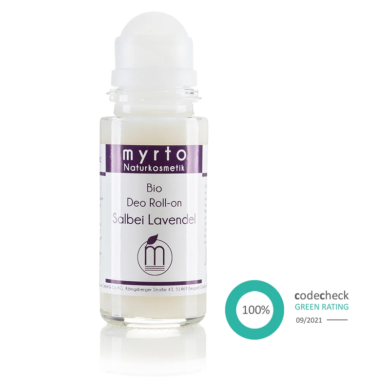 Organic Deodorant Roll-on Sage Lavender