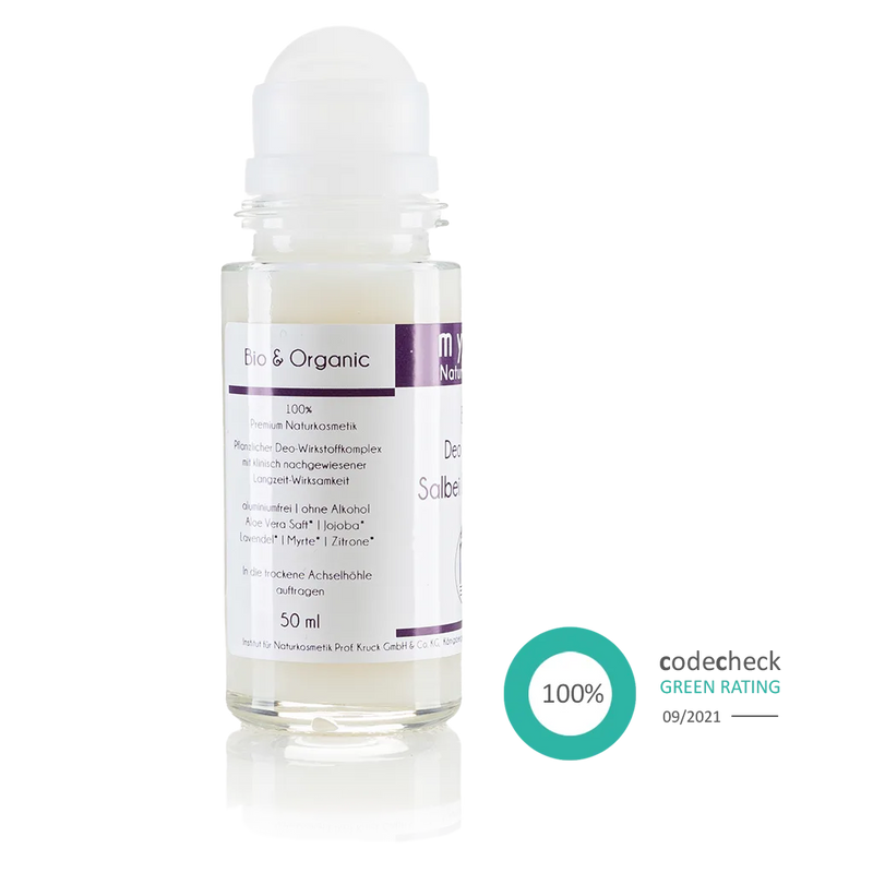 Organic Deodorant Roll-on Sage Lavender