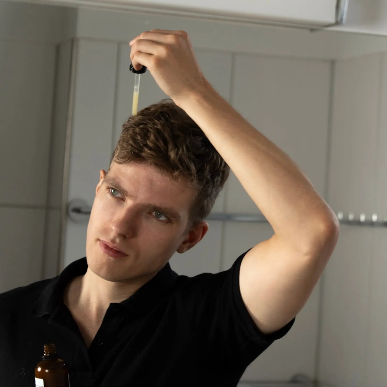 MANO Kopfhautserum – 100% Natürliches Öl Für Mehr Haarvolumen & Schnelleres Wachstum, Mit Rosmarin & Jojoba, 100 Ml