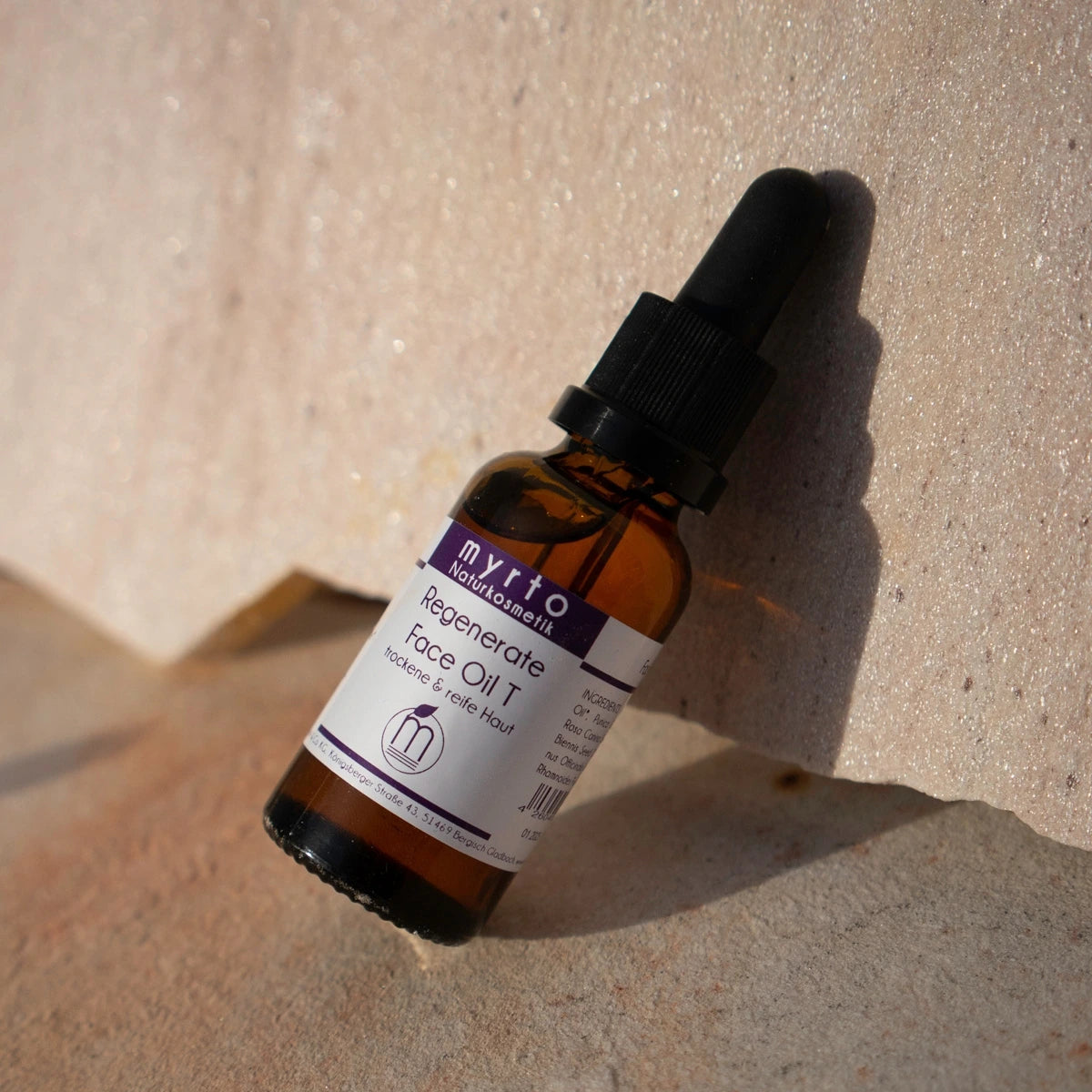 Regenerierendes Gesichtsöl bei trockener Haut | myrto Naturkosmetik