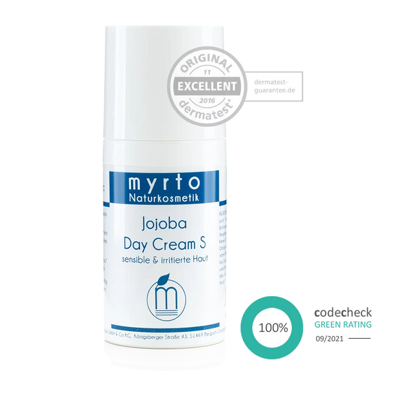 Bio Jojoba Gesichtscreme – emulgatorfreie Pflege für eine gestärkte Hautbarriere - Myrto Naturkosmetik