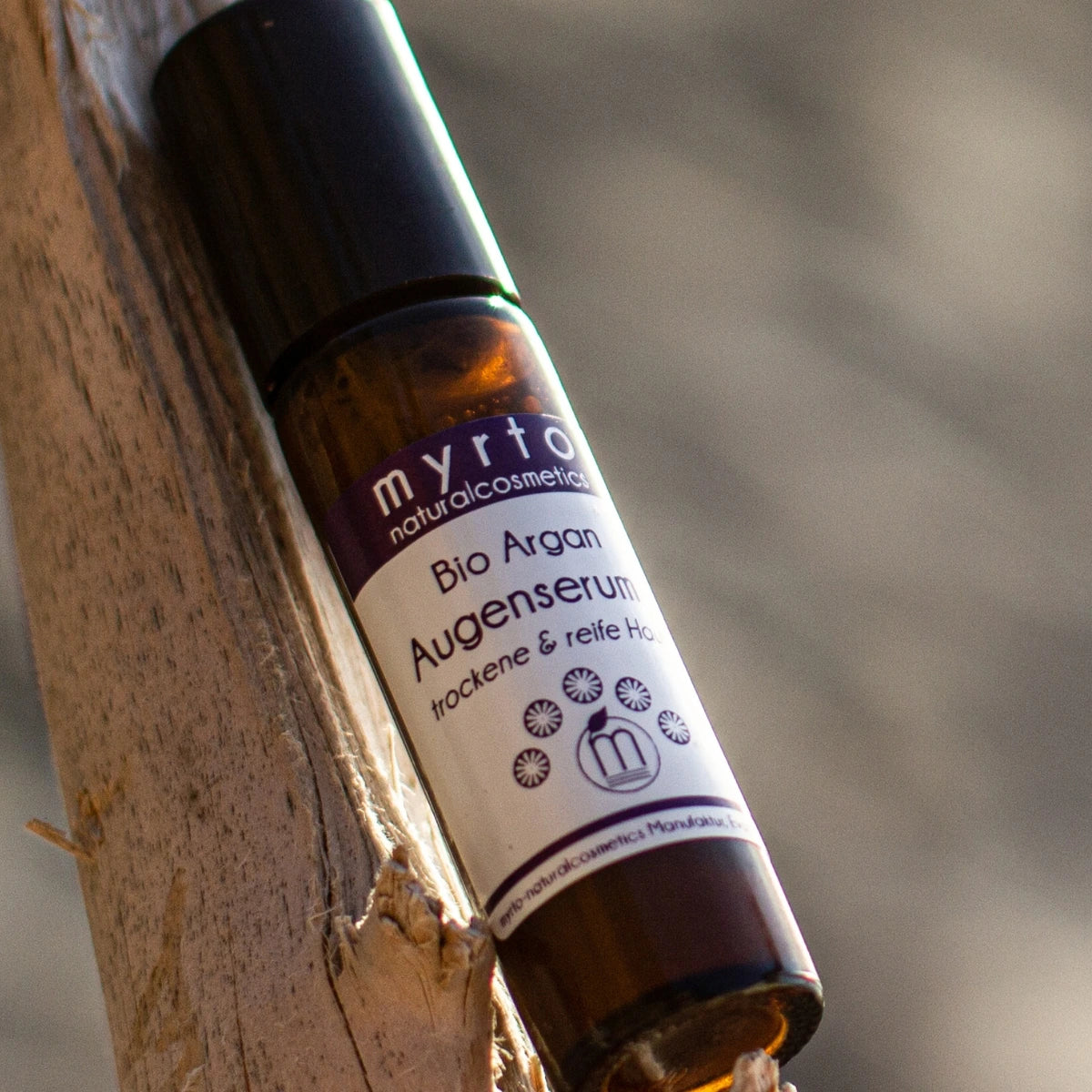 Bio Argan Augenserum gegen Linien und Fältchen | myrto Naturkosmetik