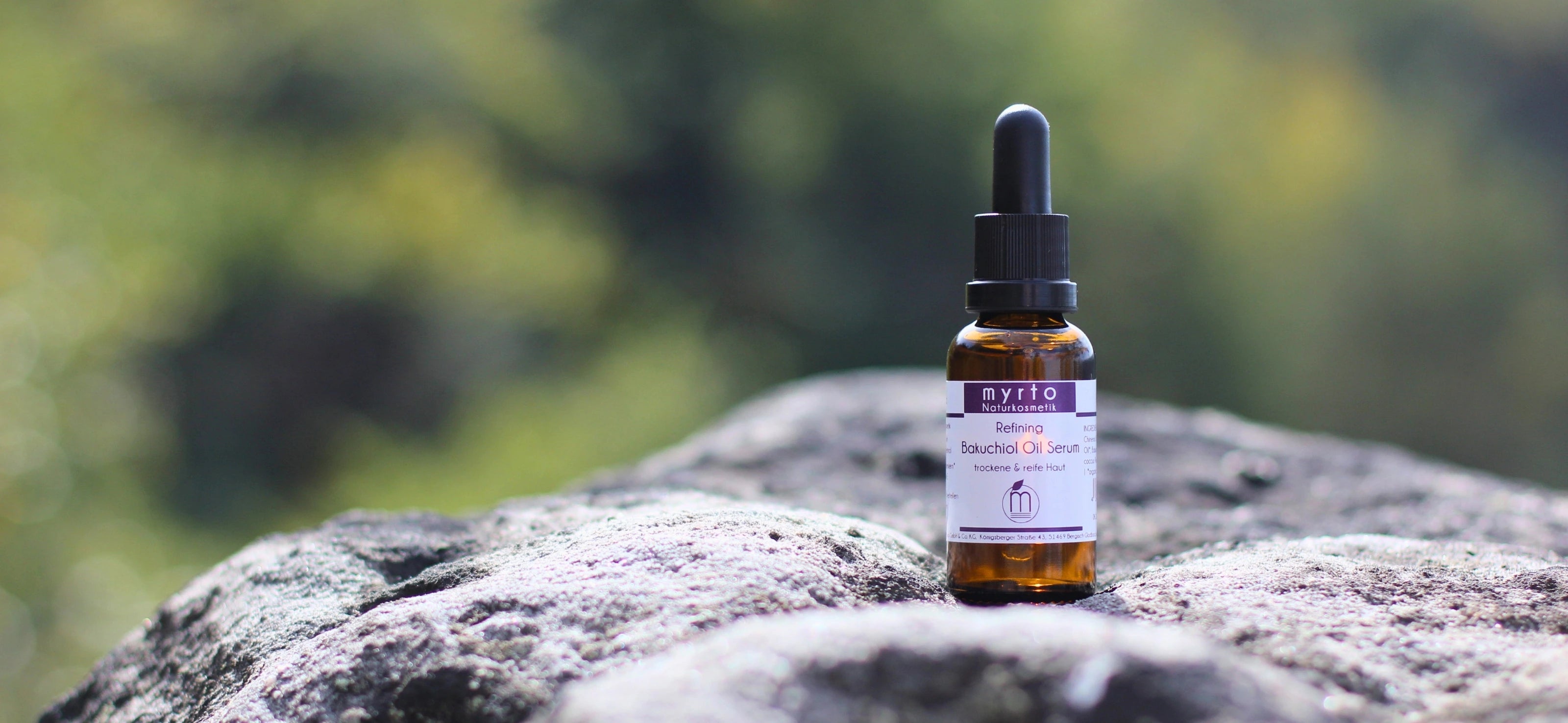 Bakuchiol Oil Serum | Sanfte Retinolalternative gegen Linien und Fältchen | Myrto Naturkosmetik