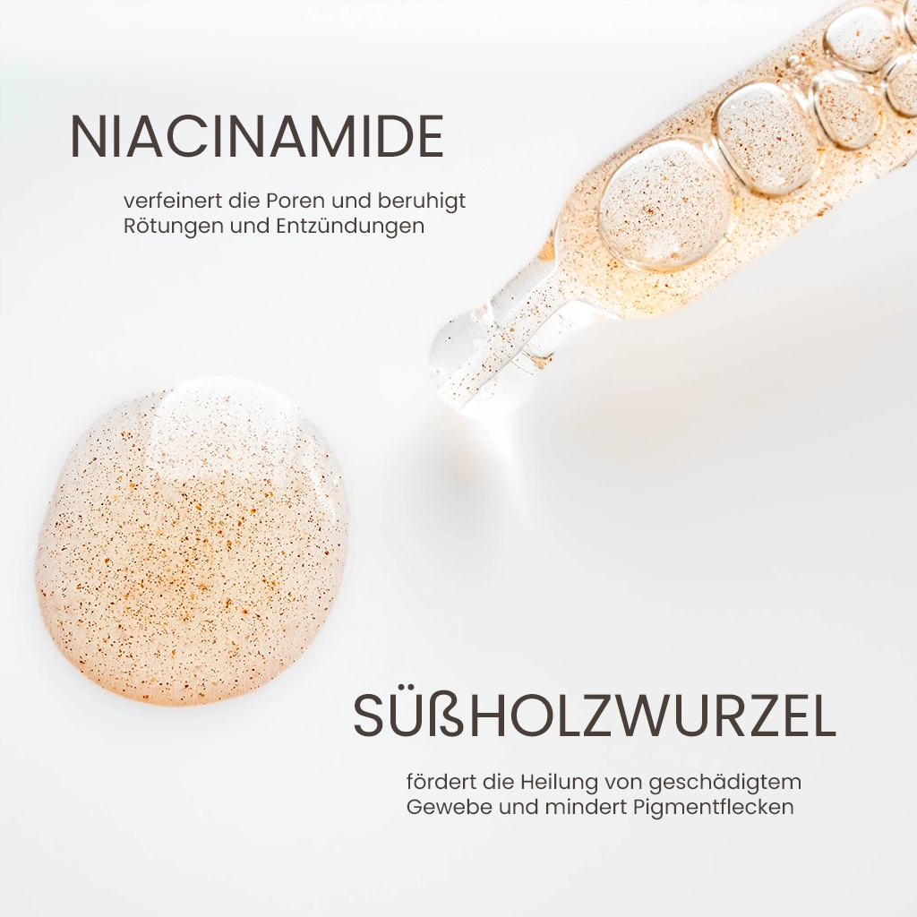 Niacinamide Serum für einen ebenmäßigen Teint und gegen Pigmentflecken | Myrto