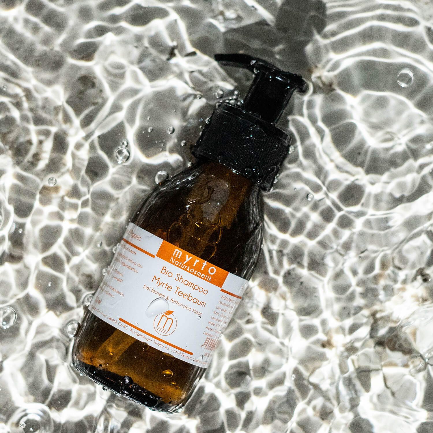Myrte-Teebaum Bio Shampoo gegen fettiges Haar und Kopfhaut #option1_100ml