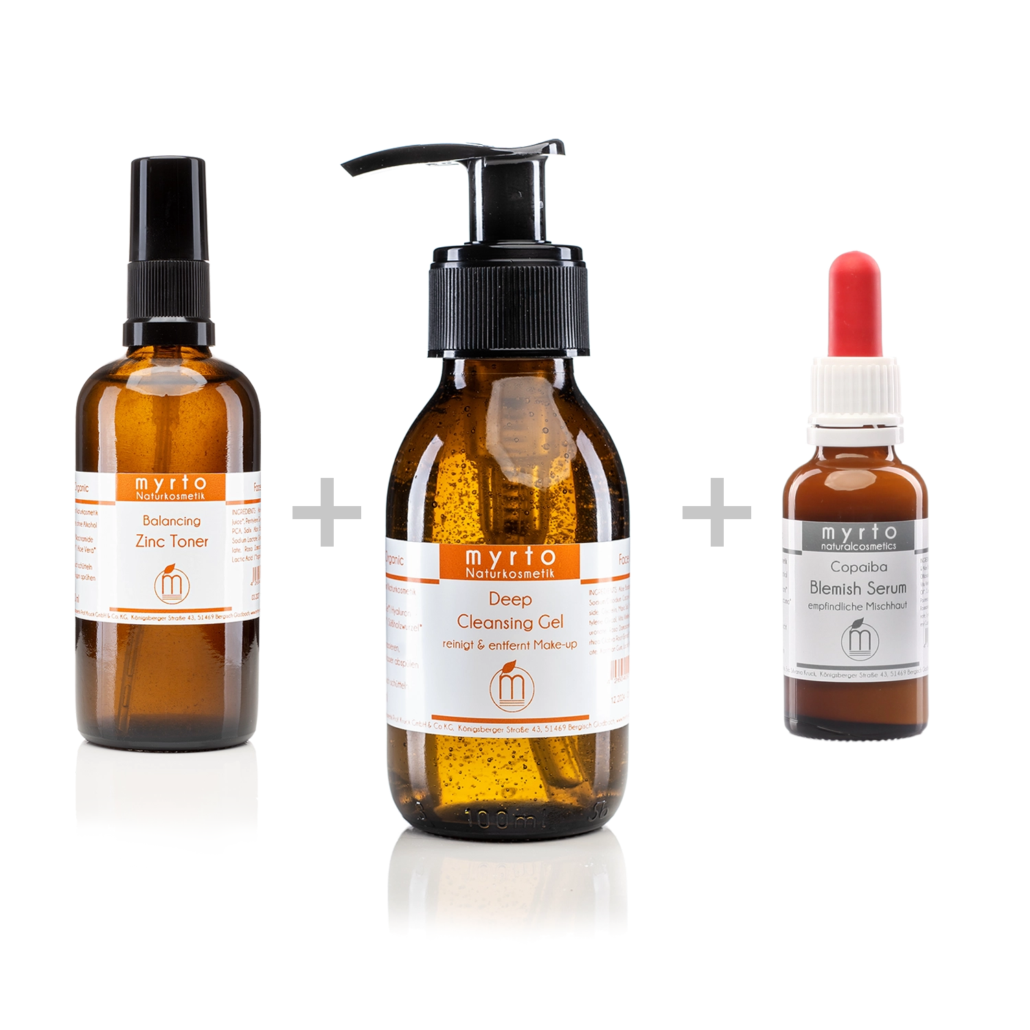 Set bei unreiner Haut