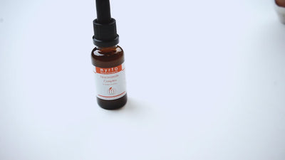 Anwendung Niacinamid Serum | myrto Naturkosmetik