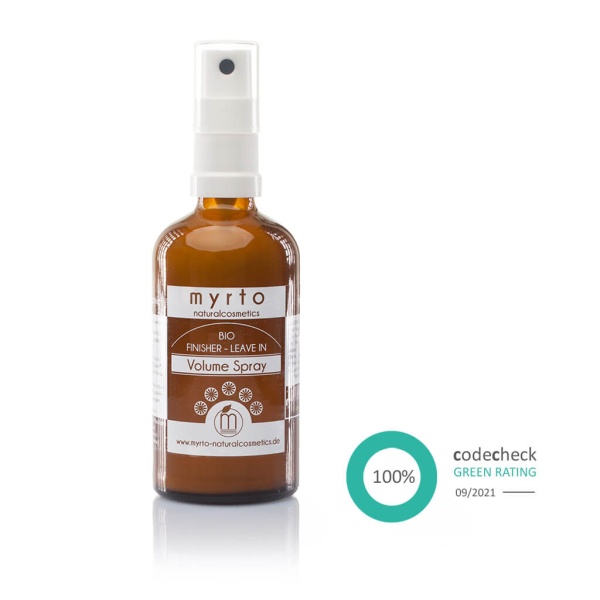 myrto Premium Bio Finisher Volume Spray als Hitzeschutz